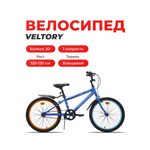 Двухколесный велосипед Veltory 20 дюймов