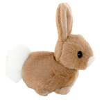 Мягкая игрушка Bukowski Кролик Baby Hera коричневый 12 см