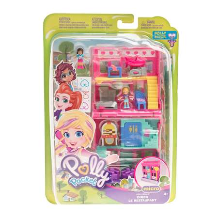 Набор игровой POLLY POCKET Полливиль станция Закусочная GGC30