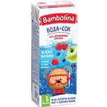 Напиток сокосодержащий Bambolina из яблока малины и черноплодной рябины осветленный 200мл с 5месяцев