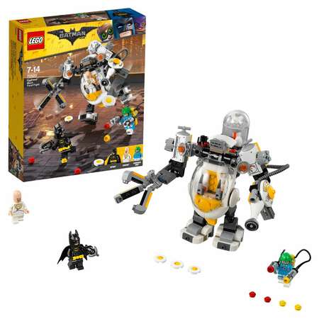 Конструктор LEGO Бой с роботом Яйцеголового Batman Movie (70920)