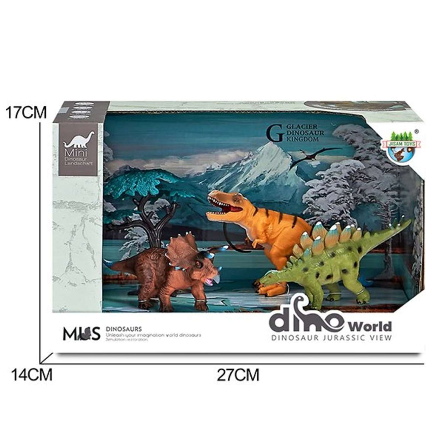 Набор динозавров Наша Игрушка детские фигурки 4 предмета - фото 1