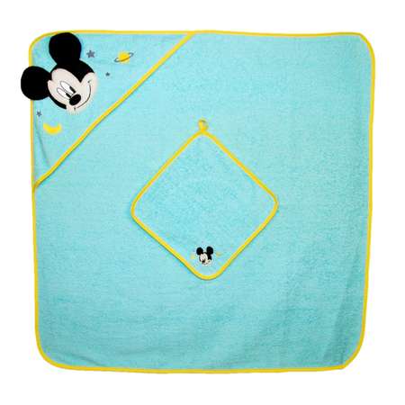 Комплект для купания Polini kids Disney baby Микки Маус 2предмета Бирюзовый