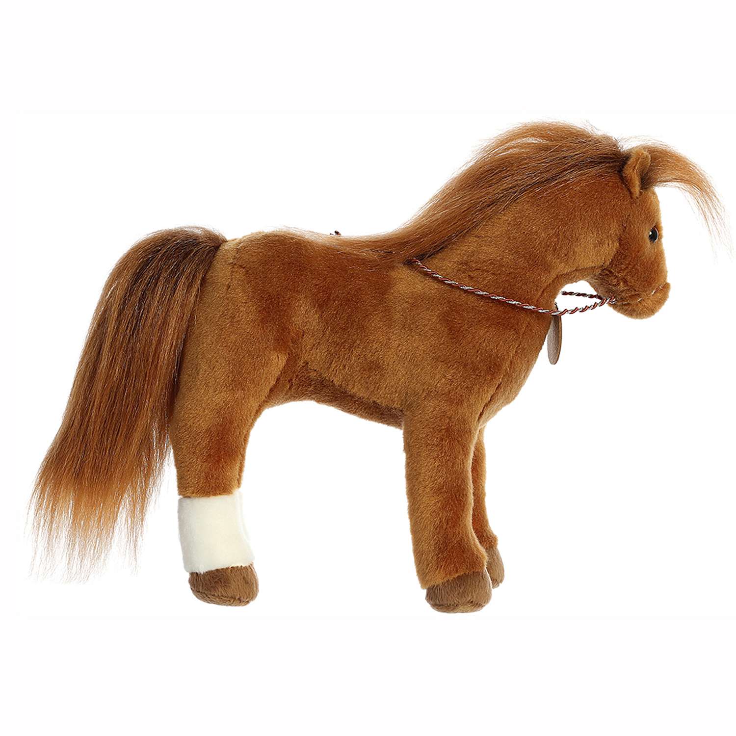 Игрушка мягкая Aurora Лошадь 181332A - фото 4
