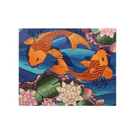 Алмазная мозаика Cristyle картина стразами Рыбки кои 40х50 см Cr 450038