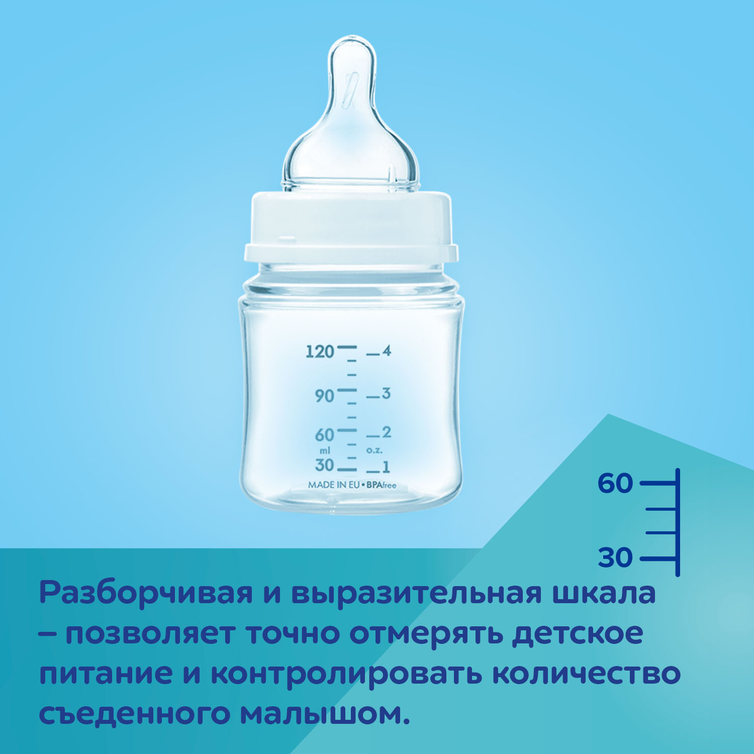 Бутылочка для кормления Canpol Babies EasyStart Royal Baby PP с широким горлышком 120мл с 0месяцев Голубой - фото 9