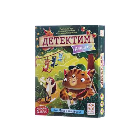 Настольная игра Стиль жизни Детектим Кот Макс