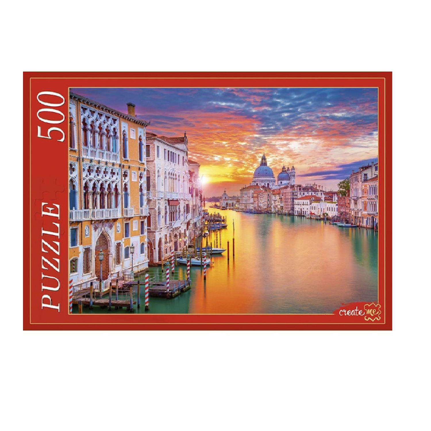 Пазлы Рыжий кот 500 элементов. Венеция. Гранд-канал - фото 1