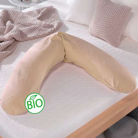 Подушка для беременных Theraline 190 см Бамбук капучино