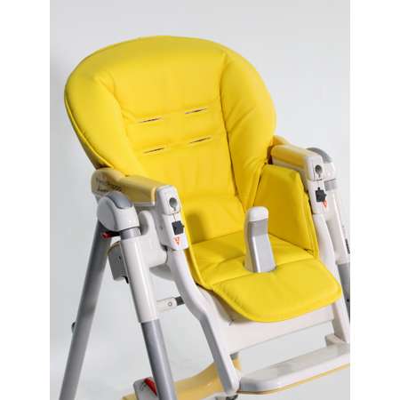 Чехол из экокожи Чехольчик ОК на стульчик для кормления Peg perego Prima Pappa Diner желтый