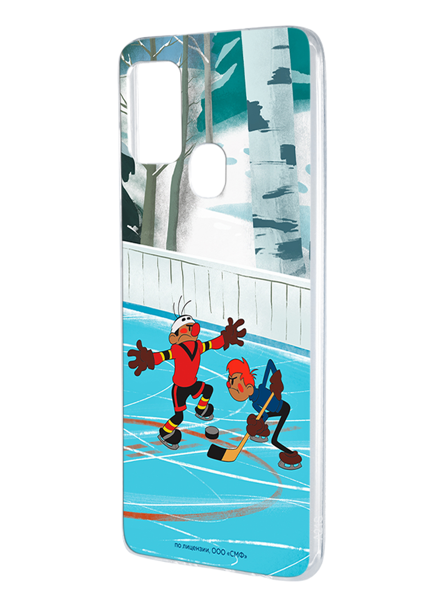 Силиконовый чехол Mcover для смартфона Samsung A21S Союзмультфильм Спаситель Вымпела - фото 1