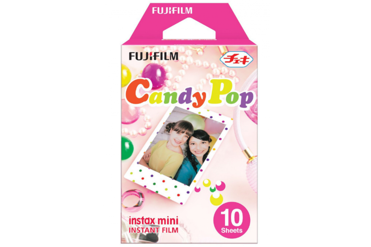 Картридж для камеры FUJIFILM Colorfilm Instax Mini Candypop 10 снимков - фото 1