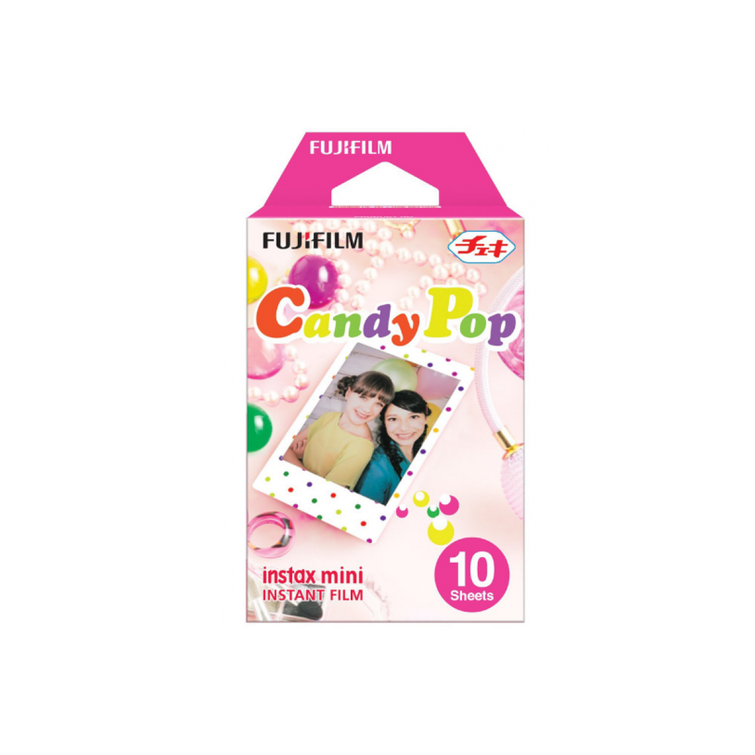 Картридж для камеры Fujifilm Colorfilm Instax Mini Candypop 10 снимков - фото 1