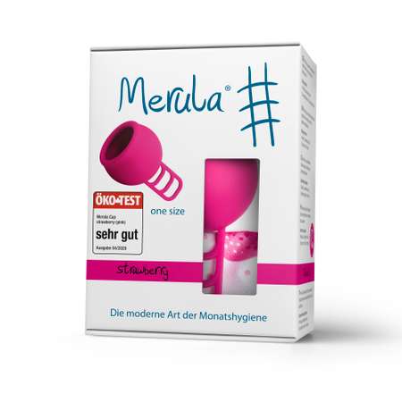Менструальная чаша Merula розовая One Size
