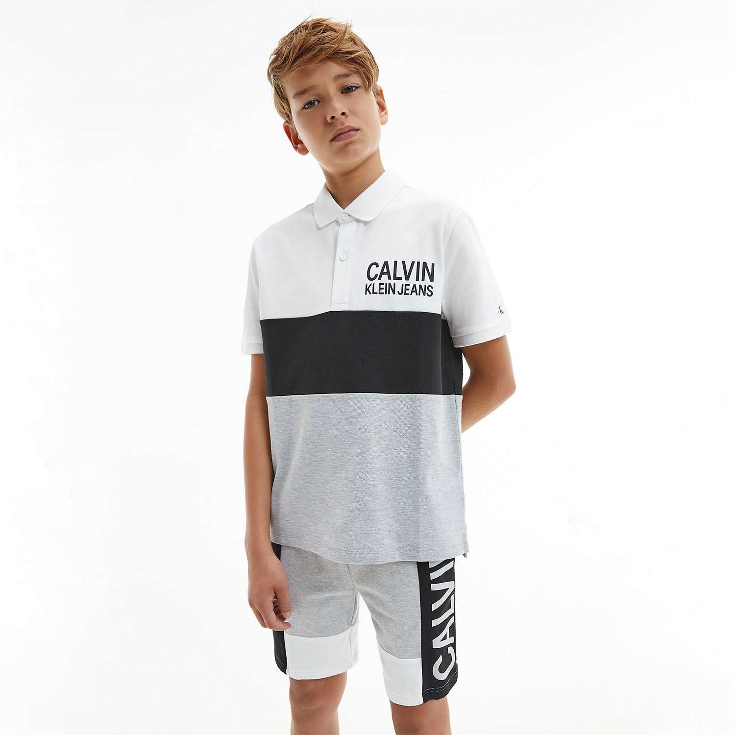 Рубашка-поло Calvin Klein Jeans IB0IB00825*YAF - фото 1