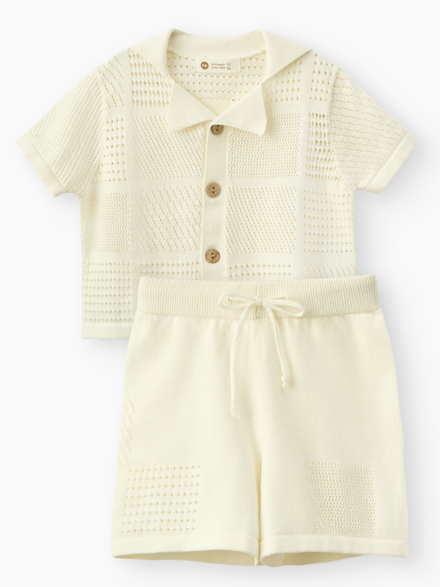 Костюм Happy Baby 88599_milky - фото 14