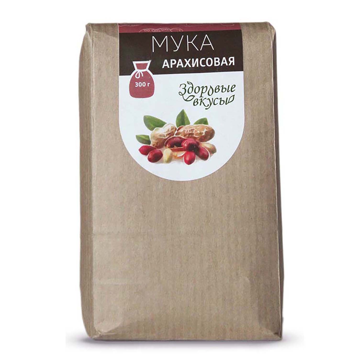 Мука Здоровые вкусы арахисовая 300г - фото 1