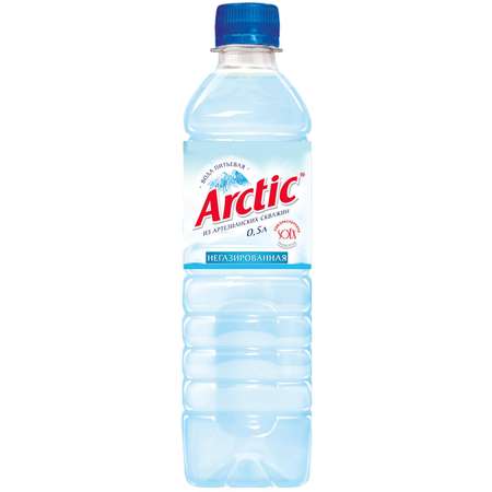 Вода питьевая Arctic природная негазированная 0.5 л