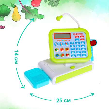 Игровой набор Sima-Land Касса Минишоп с аксессуарами