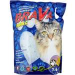 Наполнитель для кошек BraVa Микс-D силикагелевый впитывающий 7.6л