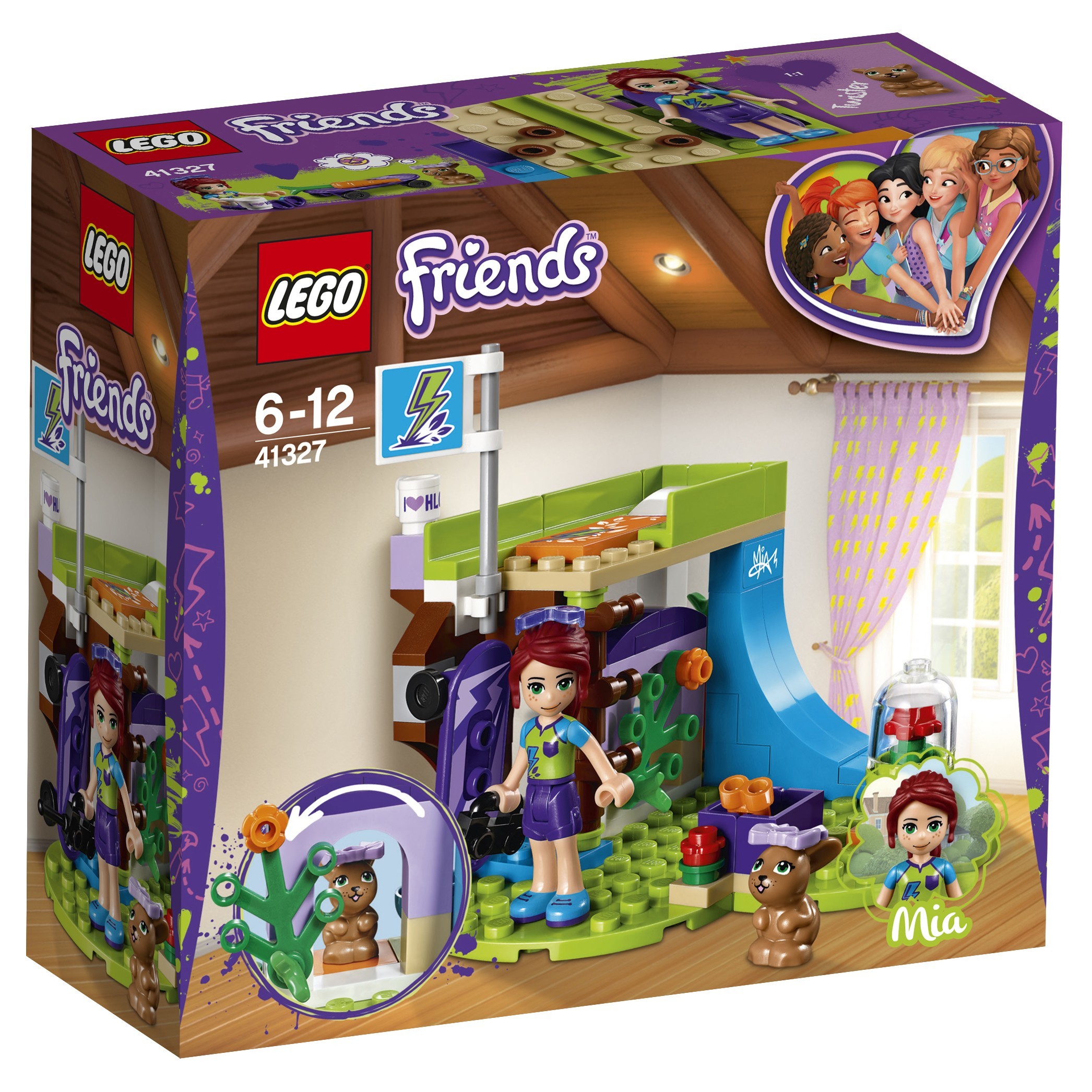 Конструктор LEGO Комната Мии Friends (41327) купить по цене 499 ₽ в  интернет-магазине Детский мир