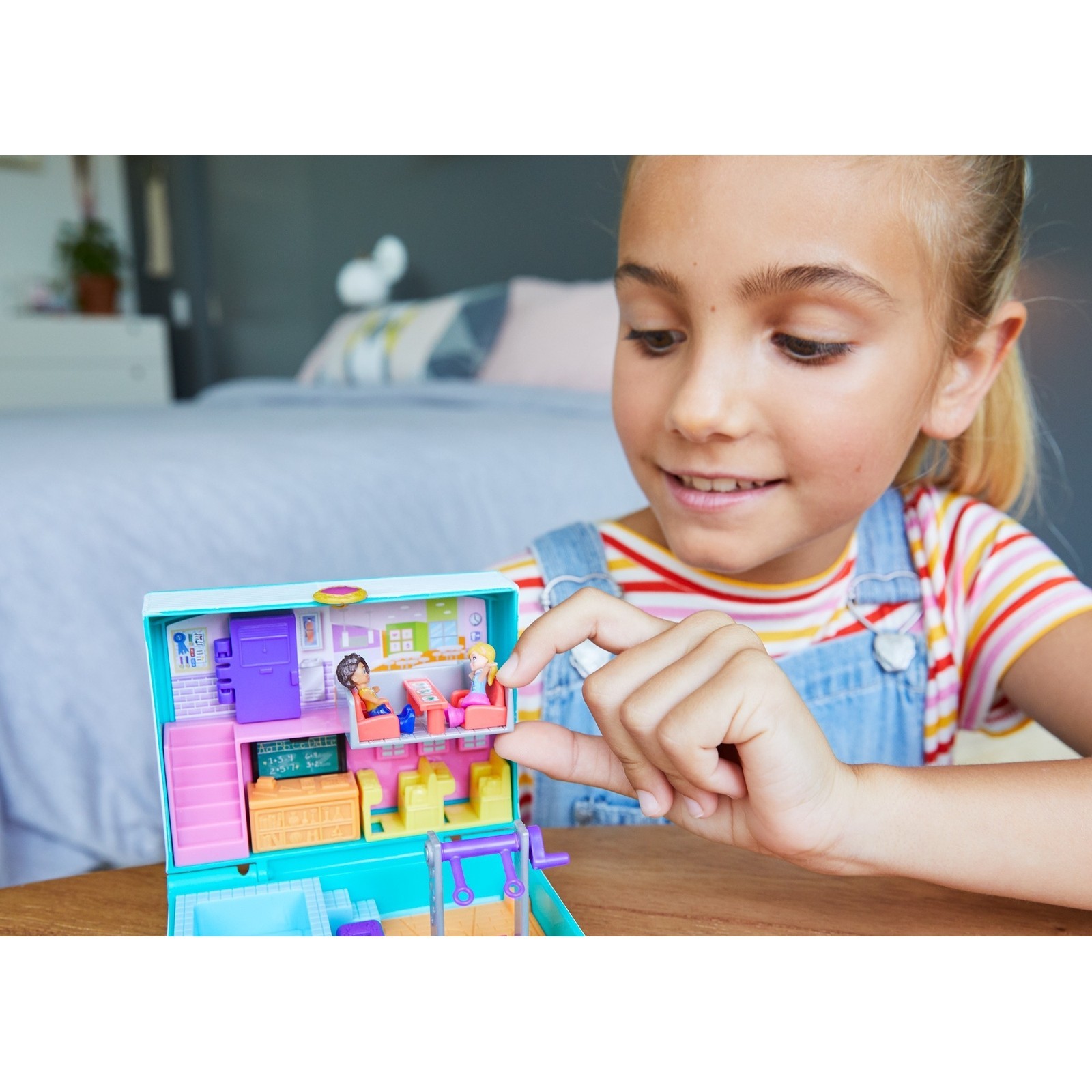 Набор игровой POLLY POCKET Мини Средняя школа GFM48 FRY35 - фото 7