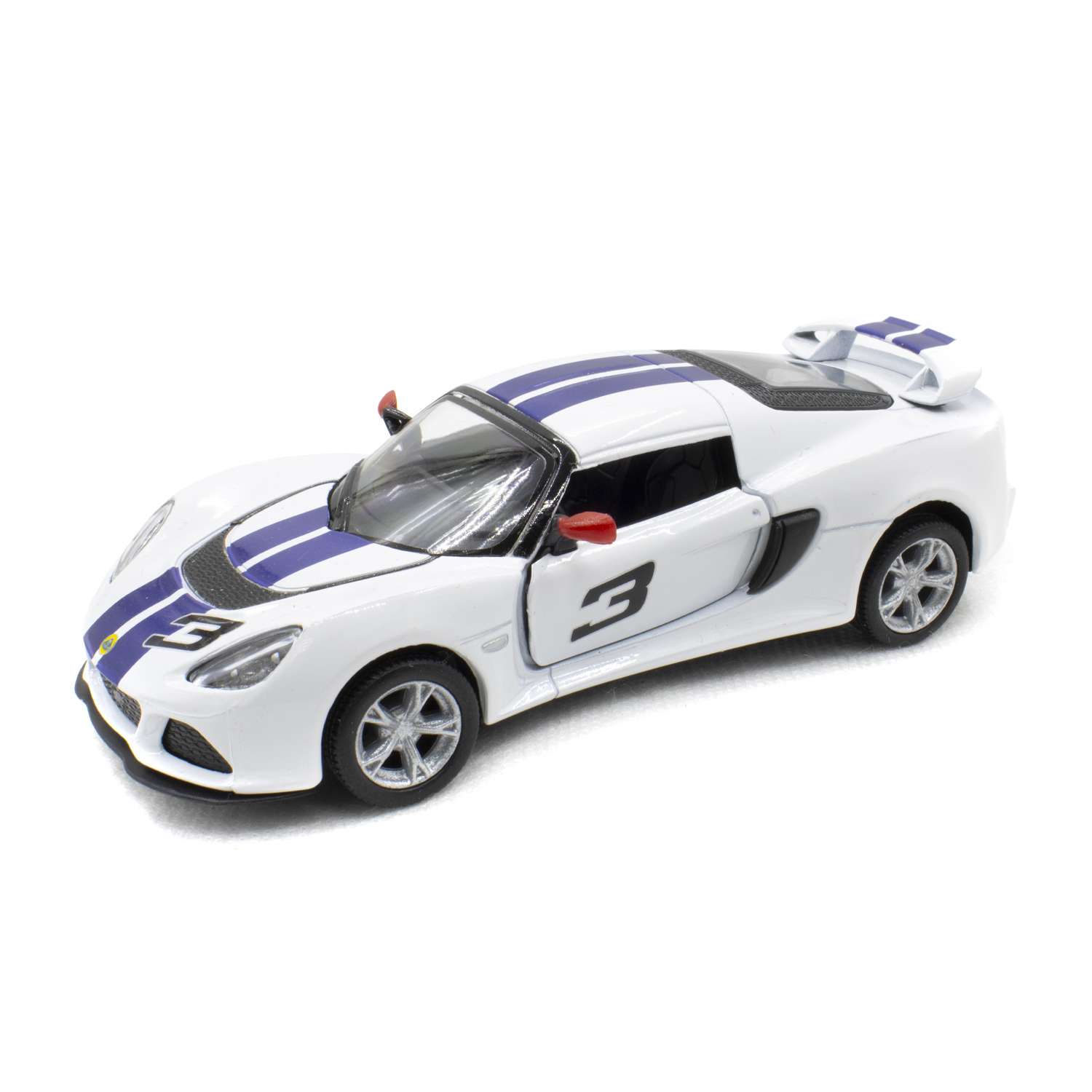 Модель автомобиля KINSMART Спортивная машина белая АМ019 - фото 1