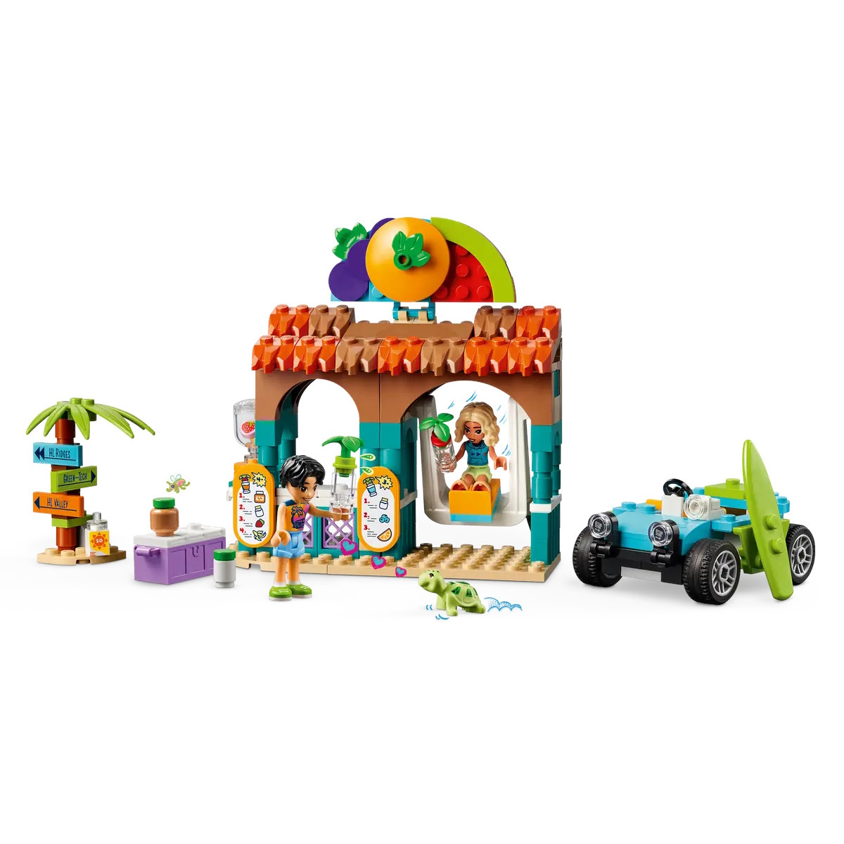 Конструктор LEGO Friends Подставка для пляжного смузи 42625 - фото 2