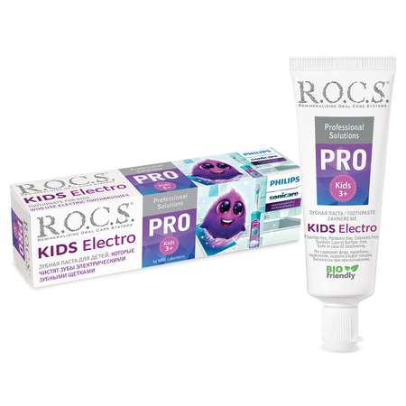 Зубная паста R.O.C.S. Pro Kids Electro 45г