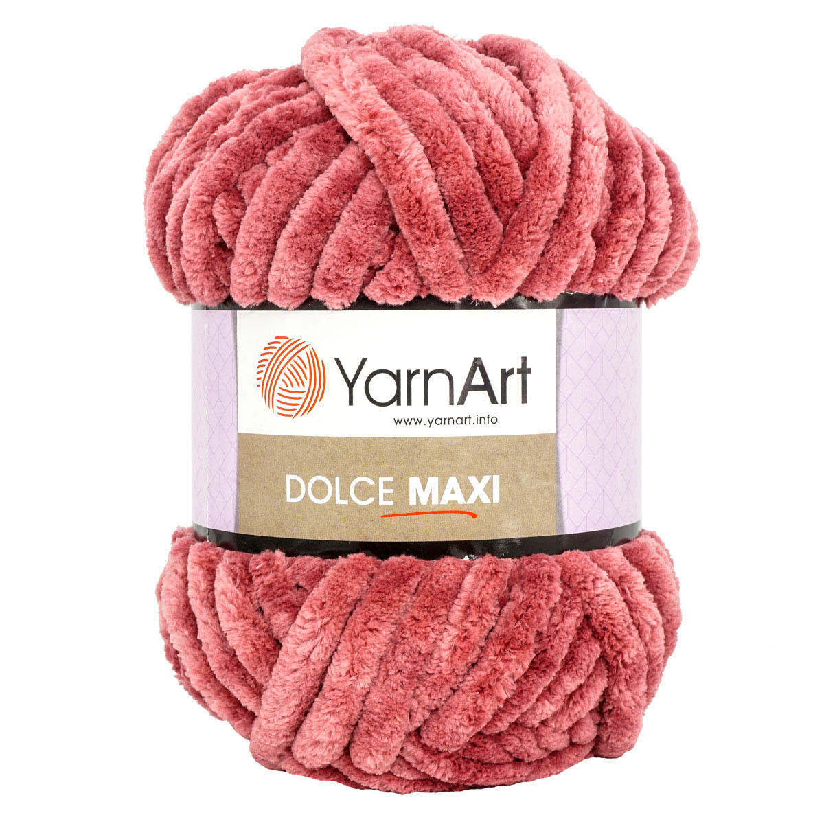 Пряжа для вязания YarnArt Dolce Maxi 200 гр 70 м микрополиэстер объемная мягкая 2 мотка 751 пыльный кедр - фото 6