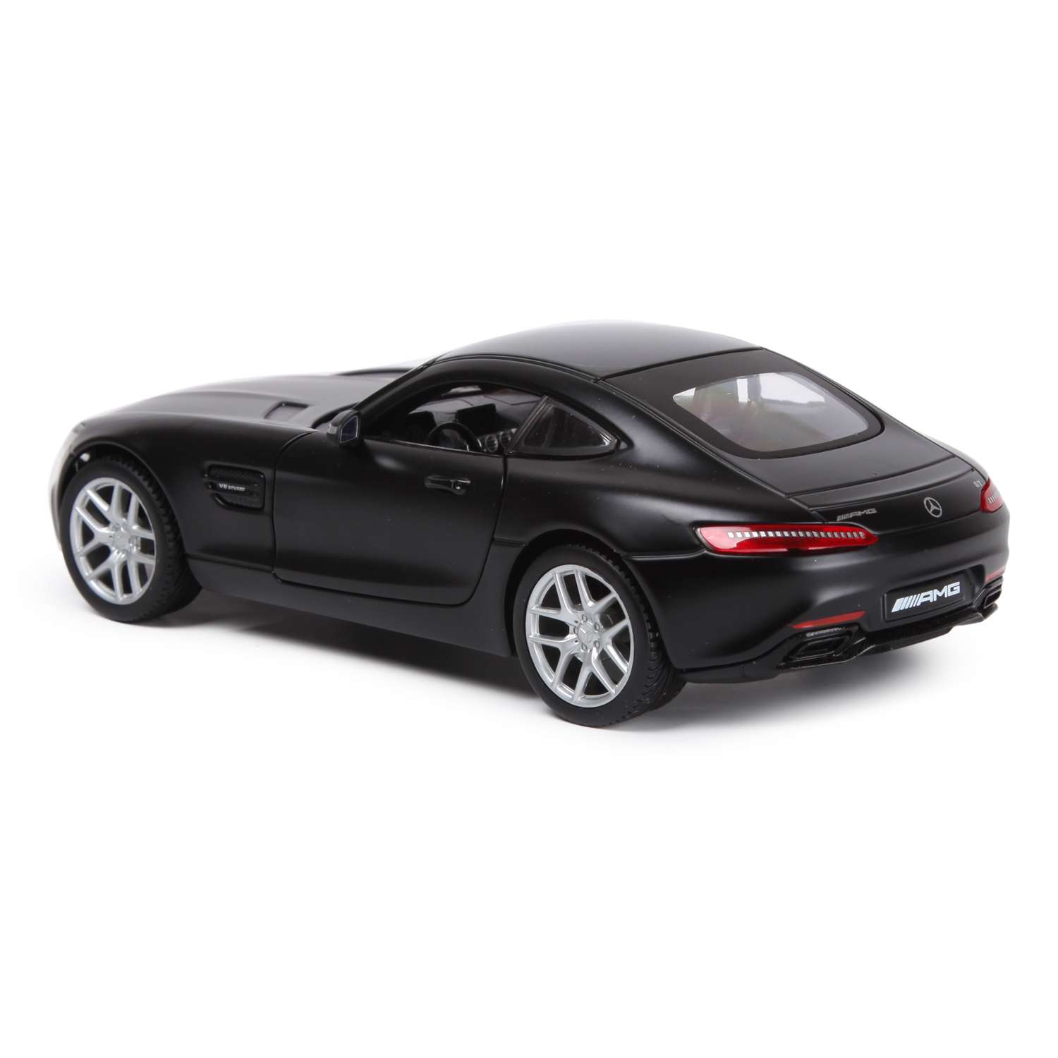 Машинка MAISTO 1:24 Mercedes AMG GT Matte Black 31134DB 31134DB - фото 3