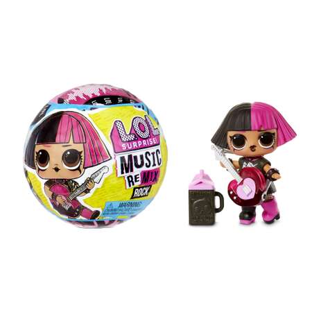 Игрушка в шаре L.O.L. Surprise Remix Rock Doll в непрозрачной упаковке (Сюрприз) 577522EUC