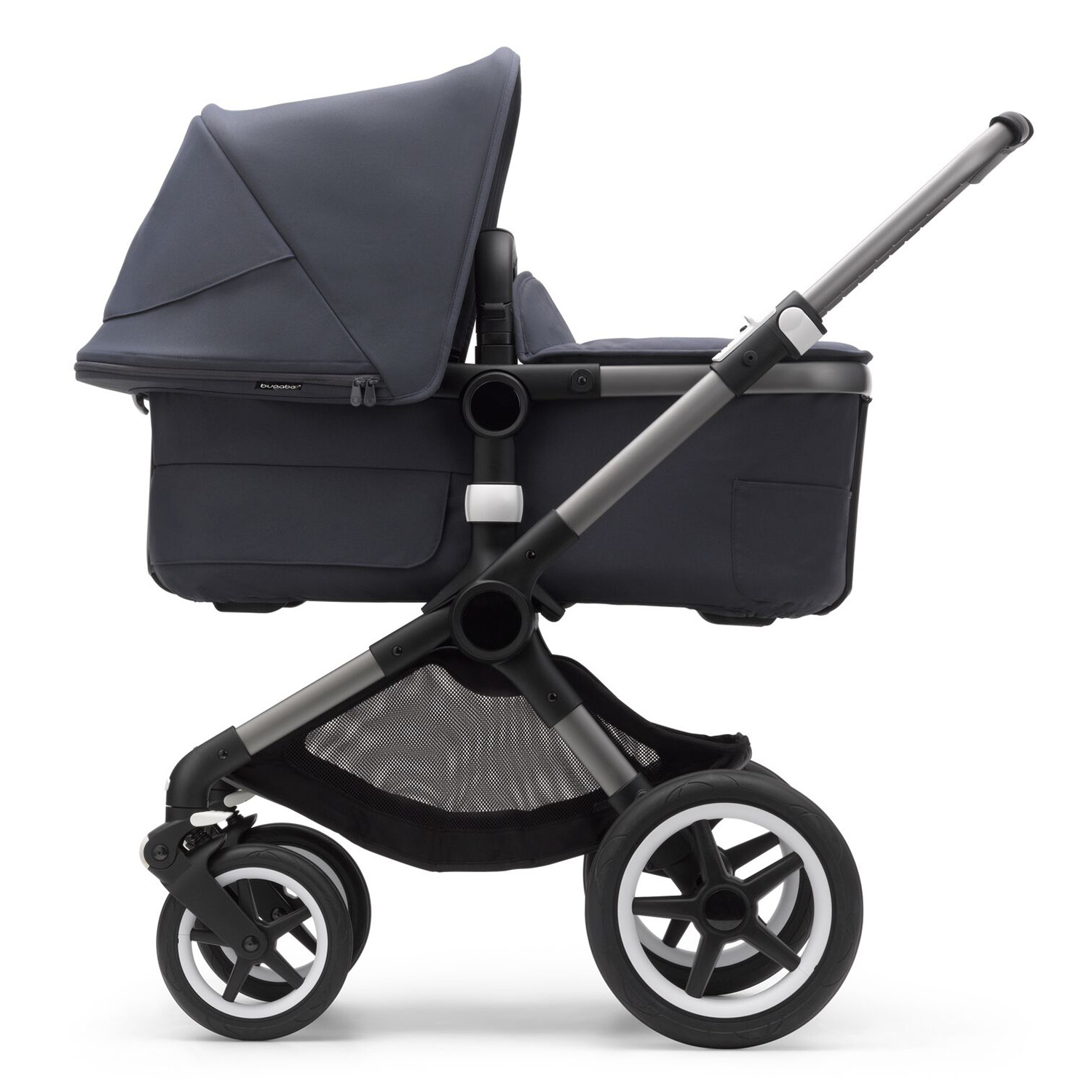 Коляска 2в1 Bugaboo Fox3 Complete Graphite Stormy Blue-Stormy Blue 2306010004 - фото 4