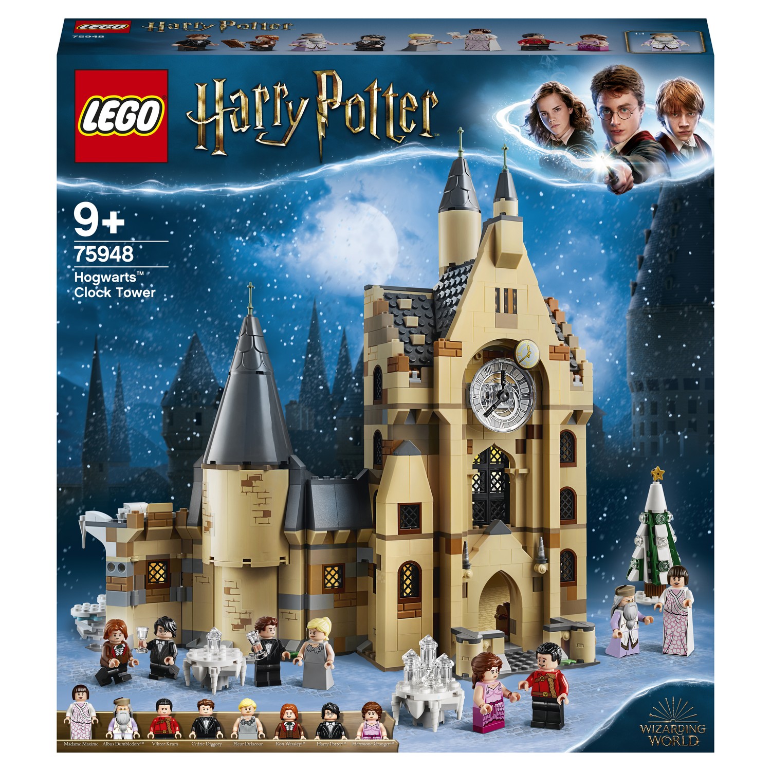 Конструктор LEGO Harry Potter Часовая башня Хогвартса 75948 купить по цене  7279 ₽ в интернет-магазине Детский мир