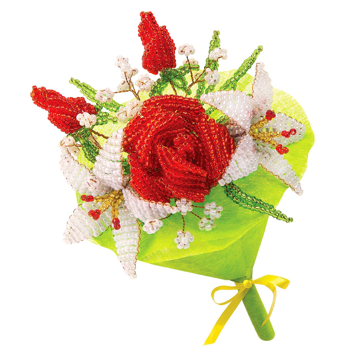 Набор для творчества КЛЕVЕР изготовление букета Розы и лилии АА 42-620 - фото 2