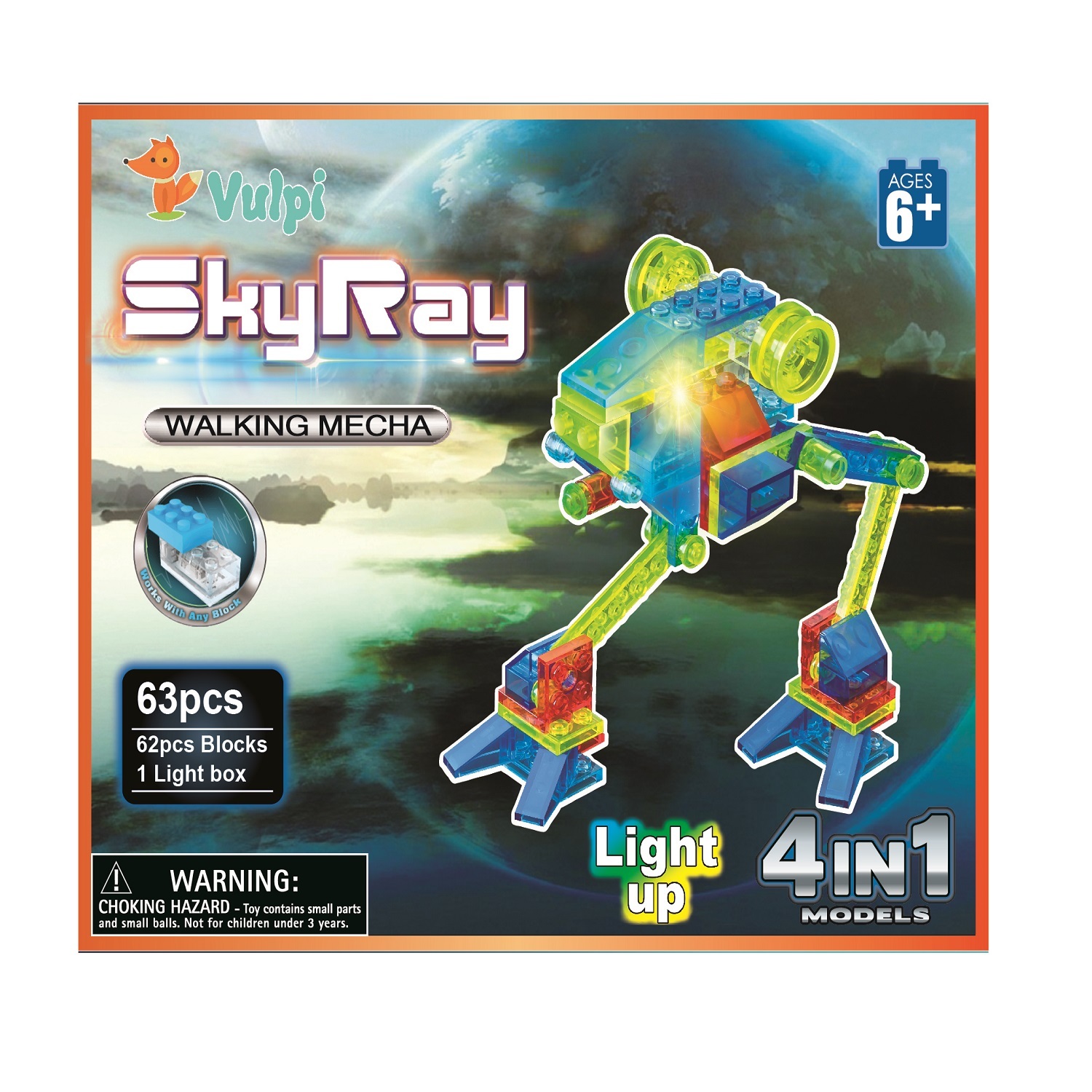 Конструктор Sky Ray Марсоход 4 в 1 - фото 2