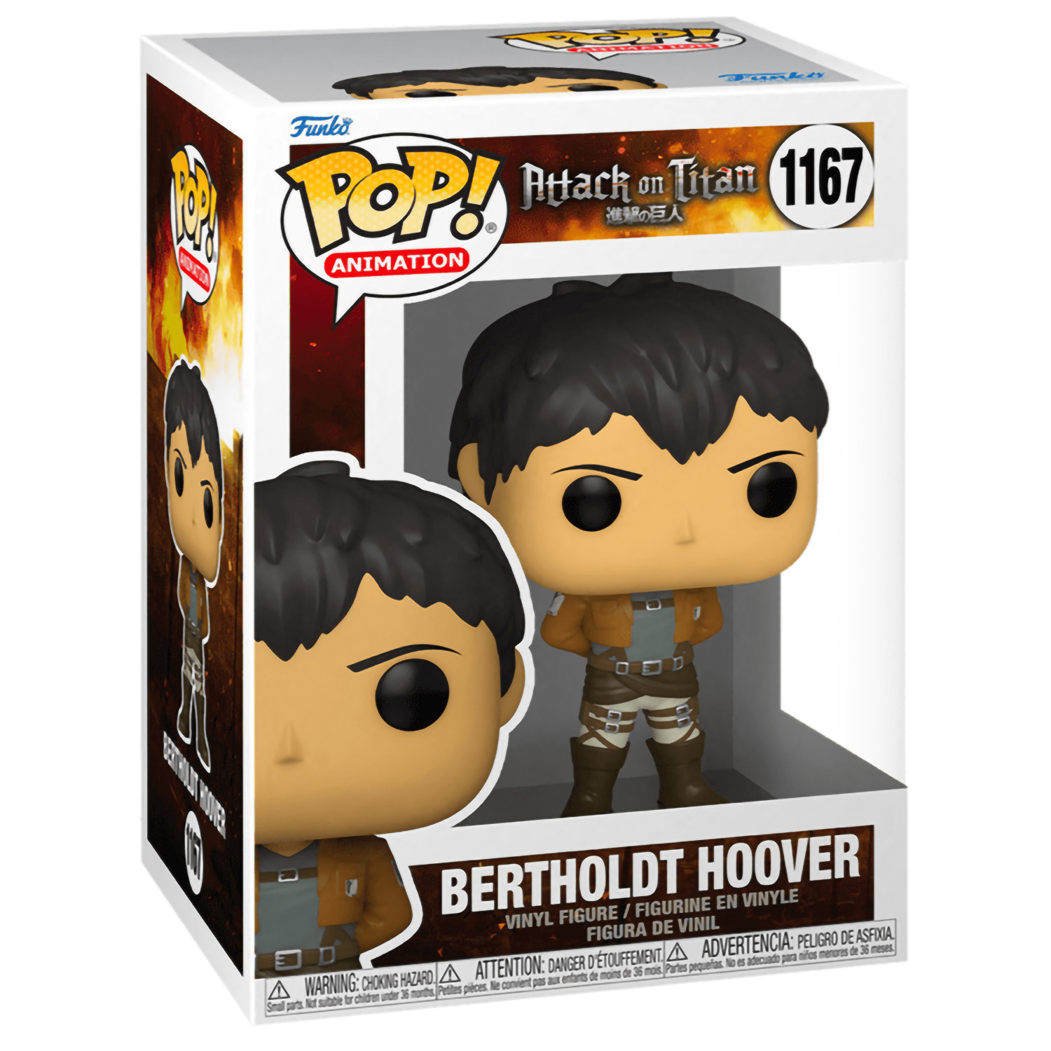 Фигурка Funko POP! Animation Attack on Titan S4 Bertholdt Hoover (1167) 57979 - фото 2