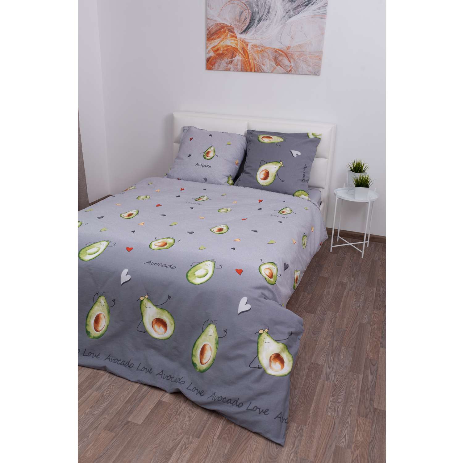 Комплект постельного белья MILANIKA Авокадо 4 предмета - фото 2