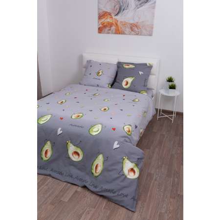 Комплект постельного белья MILANIKA Авокадо 4 предмета