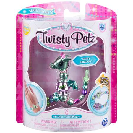 Набор Twisty Petz Фигурка-трансформер для создания браслетов Minty Dragon 6044770/20108107