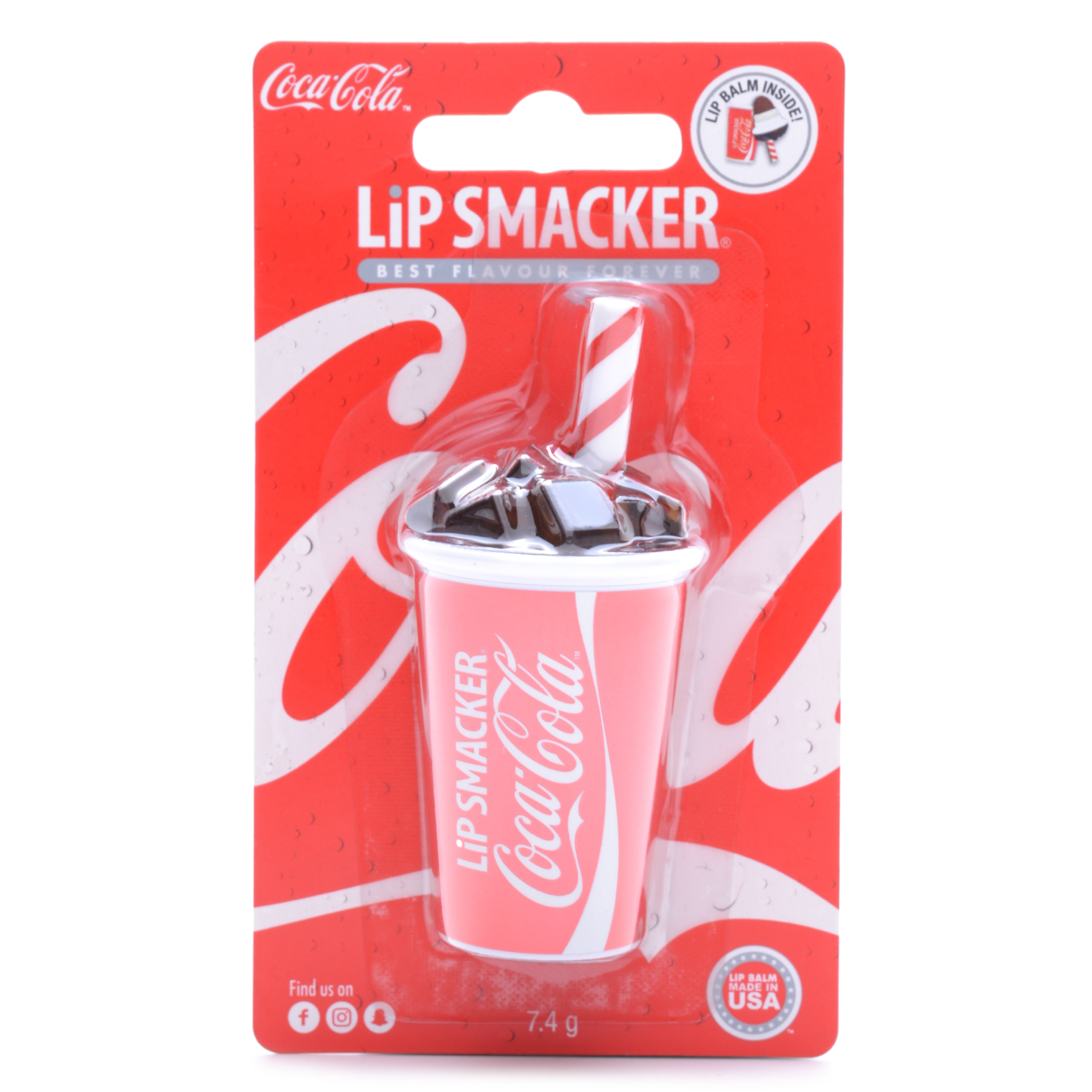 Бальзам для губ Lip Smacker Кока-Кола Z82044 купить по цене 199 ₽ в  интернет-магазине Детский мир