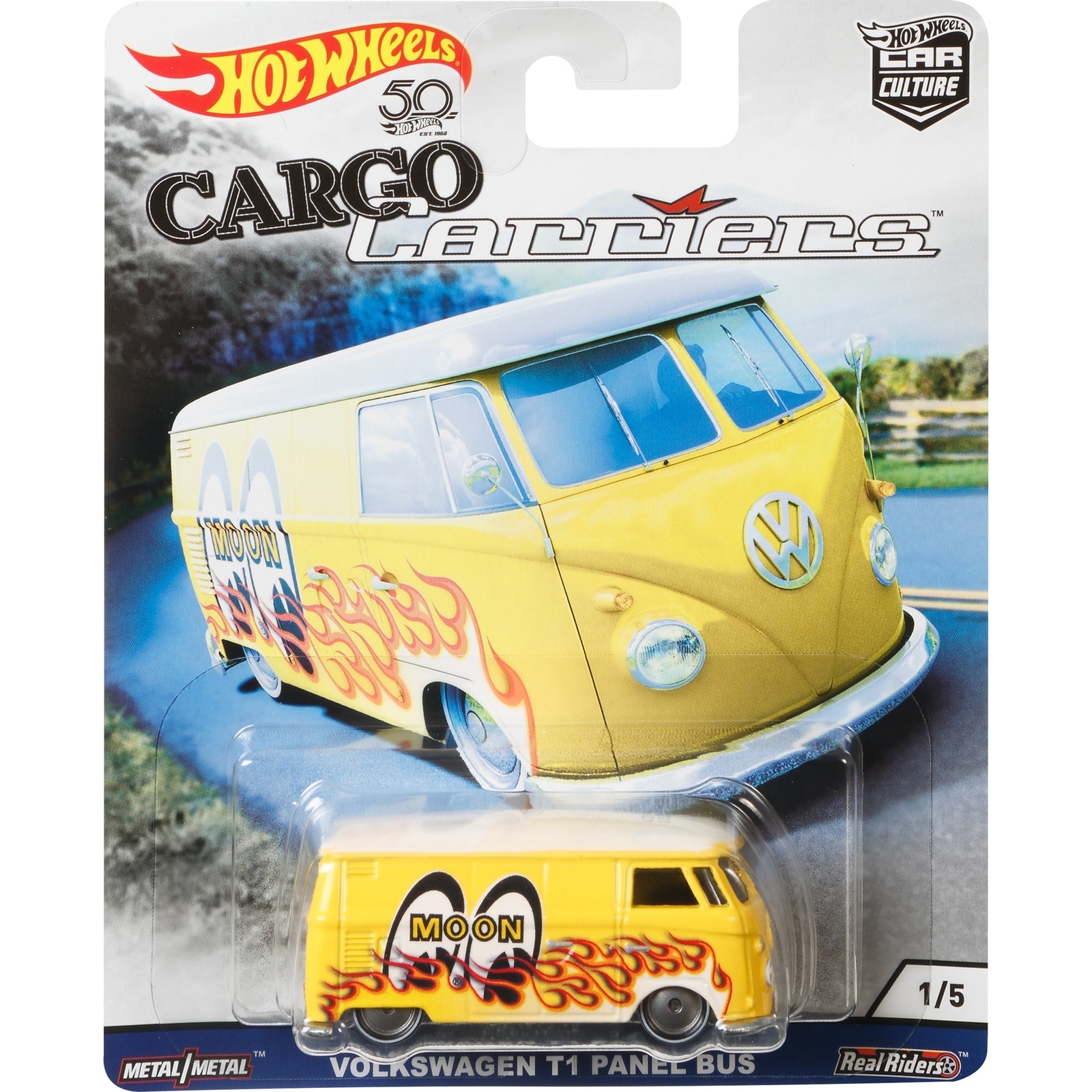 Автомобиль Hot Wheels Volkswagen 1:64 FPY86 - фото 2