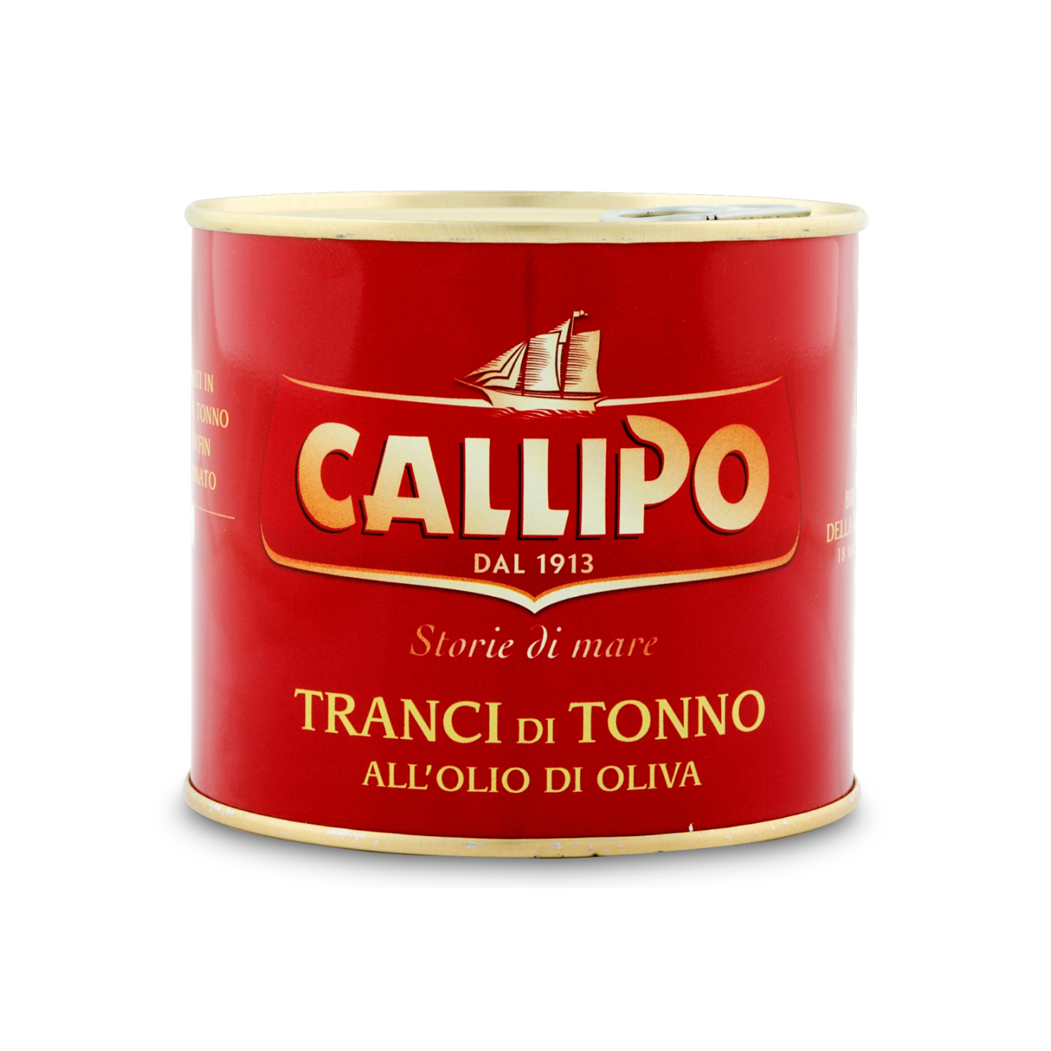 Тунец Callipo филе Yellowfin ломтики в оливковом масле - фото 1