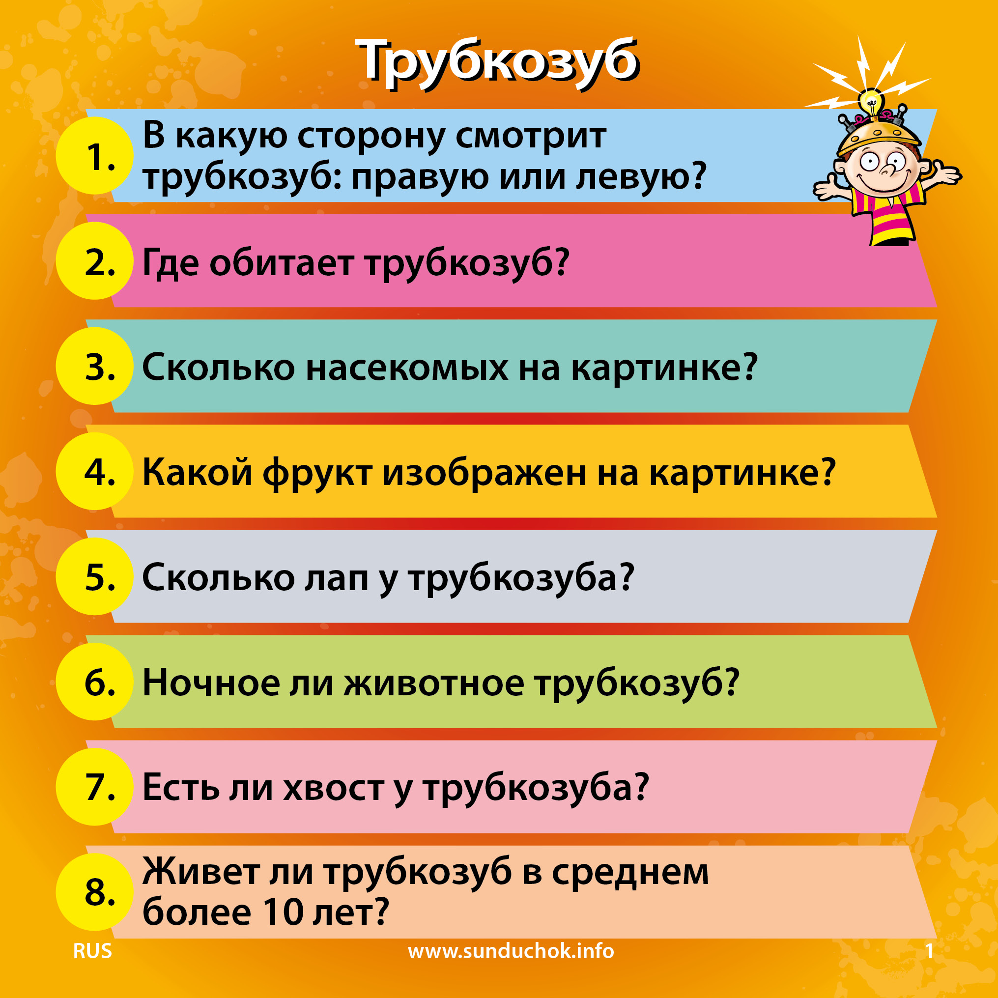 Настольная игра BrainBox Сундучок Знаний В мире животных - фото 7