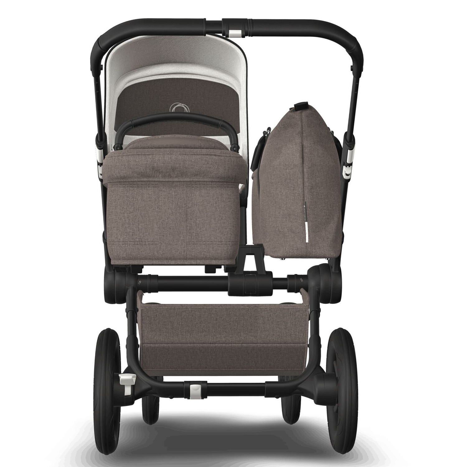 Коляска 2в1 Bugaboo Donkey3 Complete Mineral Black-Taupe 180154AM01 - фото 6