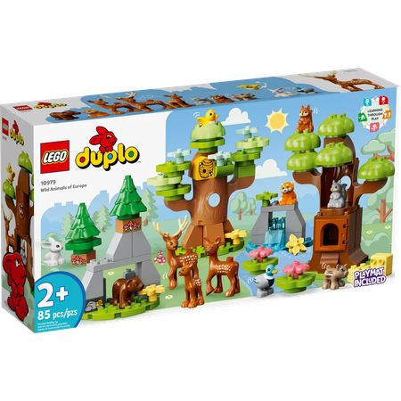 Конструктор LEGO Duplo дикие животные Европы 10979