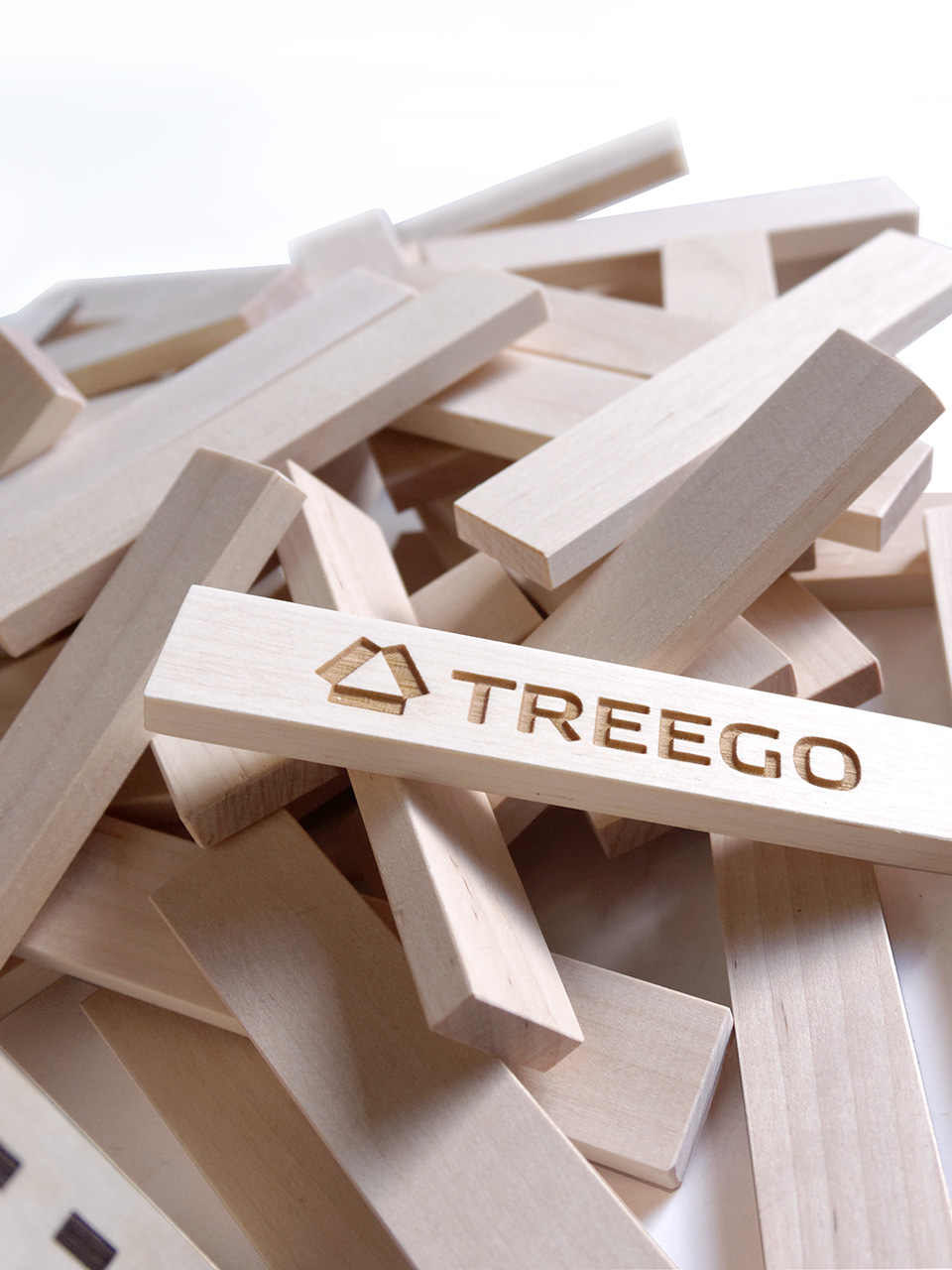 Деревянный конструктор Treego 150 в вертикальном сундучке - фото 12