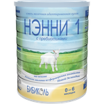 Смесь молочная Бибиколь Нэнни 1 на основе козьего молока 800г с 0-6месяцев