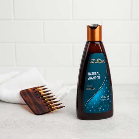 Шампунь для жирных волос Zeitun безсульфатный с экстрактом мирры и маслом ромашки 250 мл