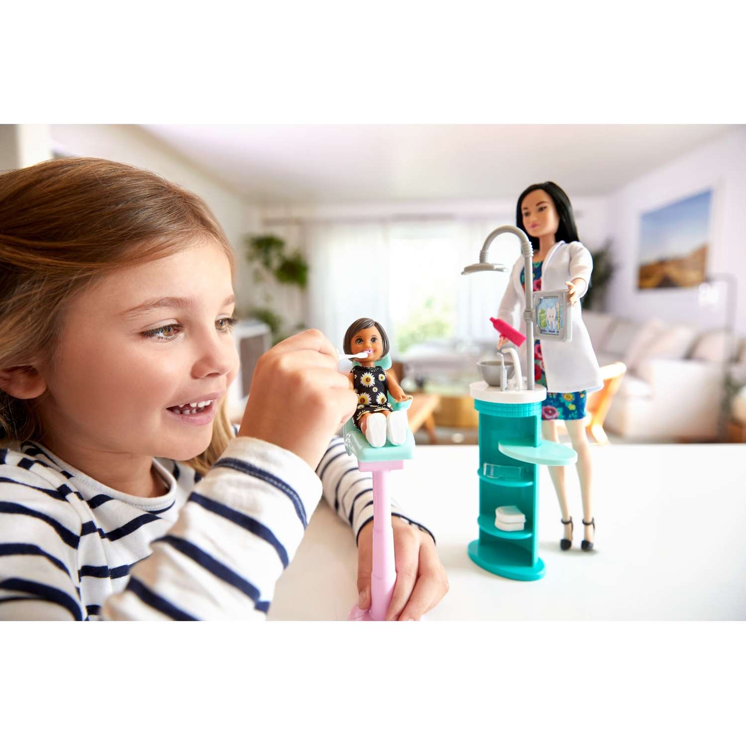 Набор игровой Barbie Кем быть Зубной врач FXP17 DHB63 - фото 10